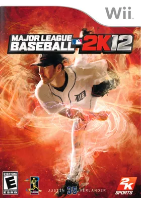Major league Baseball 2K12 box cover front